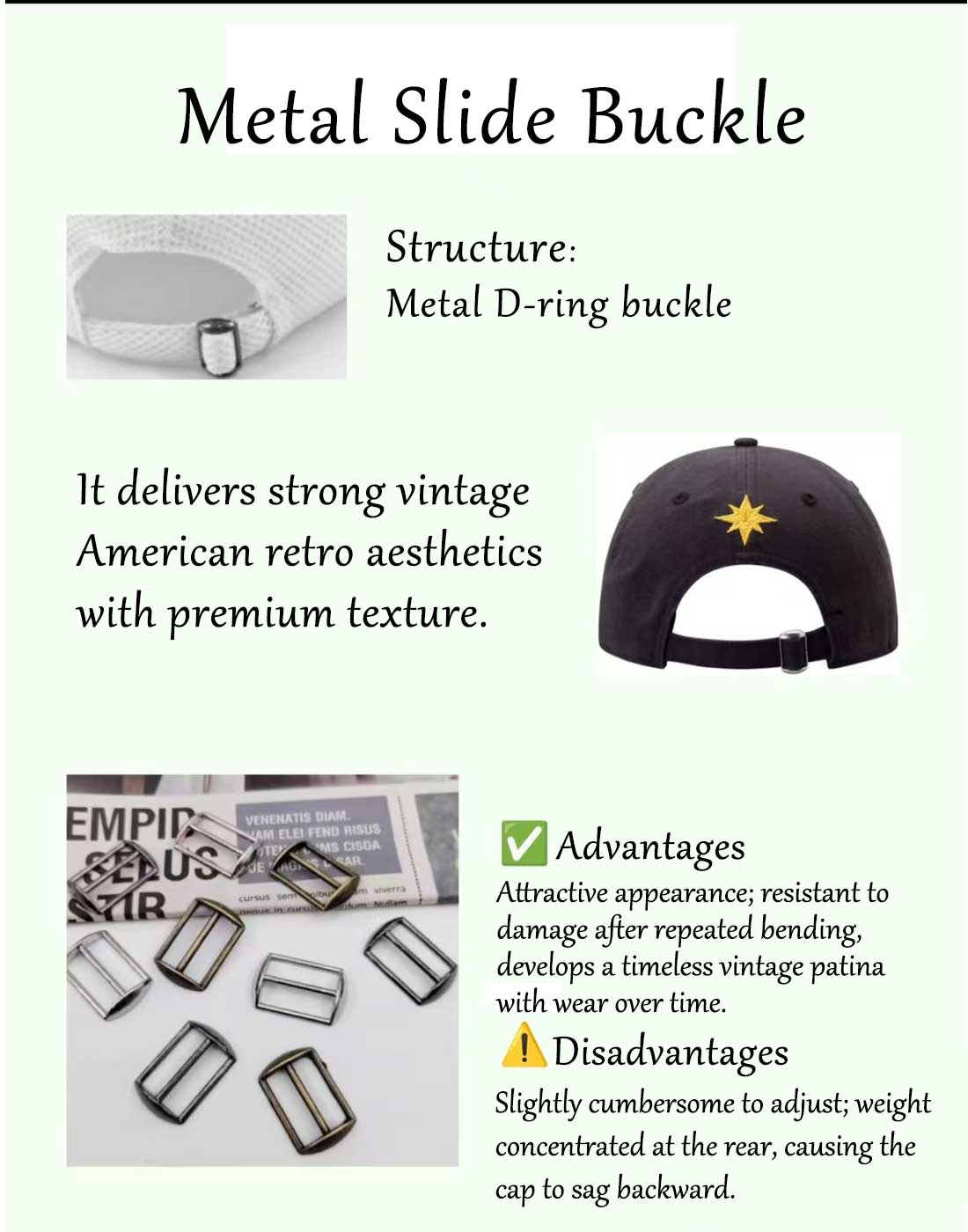 Hat Tail Clip