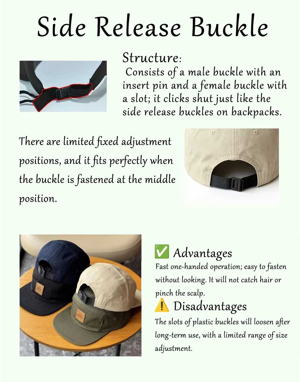 Hat Tail Clip
