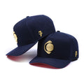 High Quality 5 Panel Unisex Embroidered Baseball Hat Cotton Fabric Custom Metal Logo Curved Brim Sport Baseball Caps