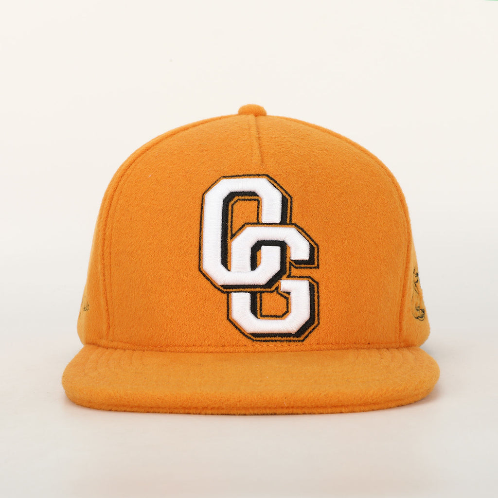 Custom High Quality 5 Panel 3d Embroidery Logo Wool Sports Gorras Snapback Hat Cap