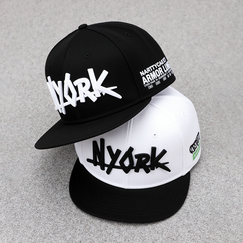 With Custom LOGO Baseball Cap High Quality Embroidered Flat Brim Hats Hip Hop Snapback Sport Casquette Luxe XXXL Gorras for Man