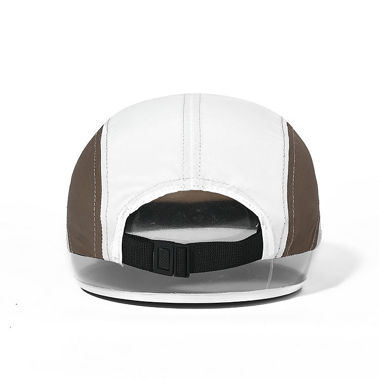 OEM Custom Y2K Beach Nylon Camp Cap Running Flat Brimmed Waterproof Quick Dry Sport Snapback Hat for Summer Outdoor Use