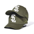 Green Baseball Cap with Custom logo High Quality 5 Panel Gorras 3D Embroidered Personalizada Dad Golf Snapback Hat for Men