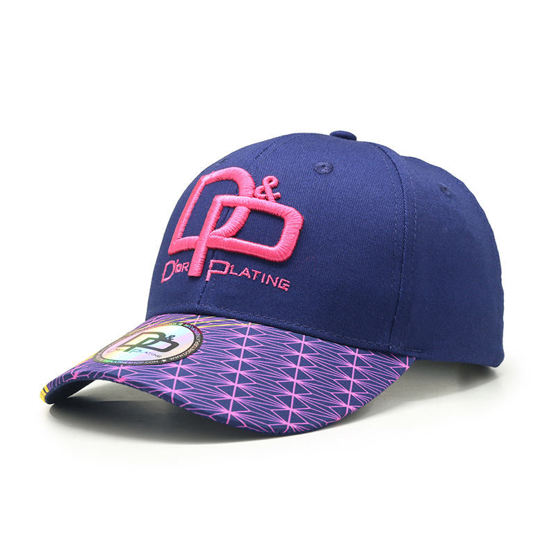 Factory-made High Quality Sports Team Baseball Cap With 3d Embroidery Logo And Sticker