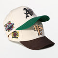 Custom 5 Panel a Frame Hat Cap Manufacturer Cotton Running Sports Gorras Baseball Cap for Men 3D Embroidery Logo Custom Dad Hat