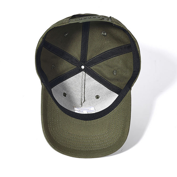 Green Baseball Cap with Custom logo High Quality 5 Panel Gorras 3D Embroidered Personalizada Dad Golf Snapback Hat for Men