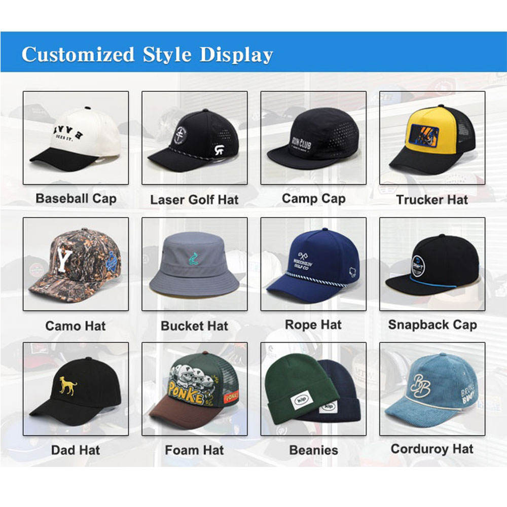 High Quality 5 Panel Unisex Embroidered Baseball Hat Cotton Fabric Custom Metal Logo Curved Brim Sport Baseball Caps